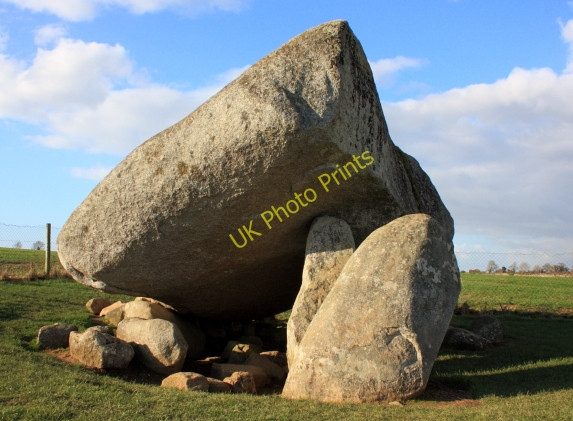 Photo 6"x4" Megalithic Tomb Carlow c2011