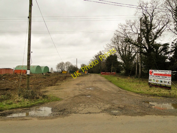 Photo 6"x4" Roughly the line of the old railway line at East Winch East Winch c2011