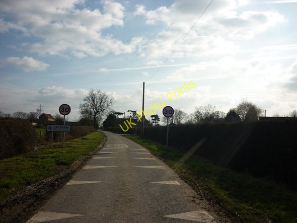 Photo 6"x4" Entering Laytham, East Yorkshire Laytham c2011