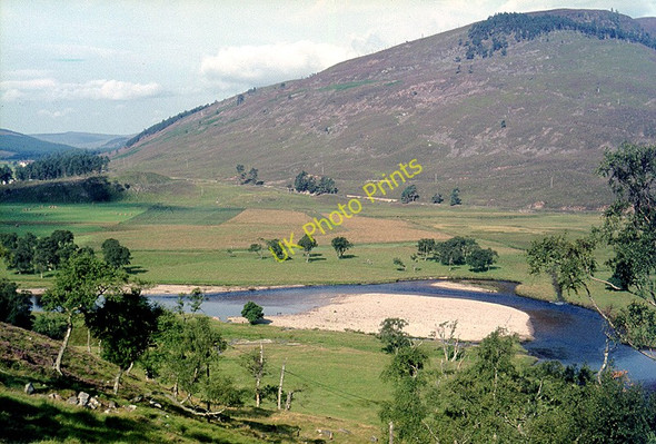 Photo 6"x4" River Dee west of Braemar, Aberdeenshire Allanaquoich c1975