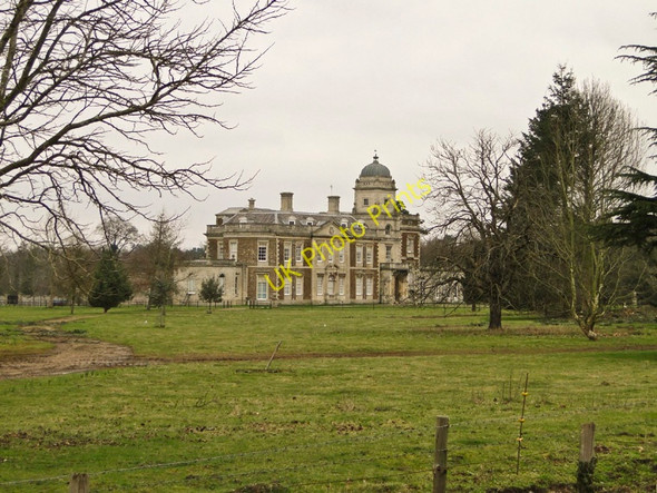 Photo 6"x4" Narford Hall in late winter Narborough\/TF7412 c2011