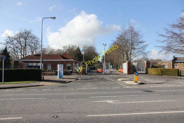 Photo 6"x4" Open gates Chilton\/SU4885 c2011