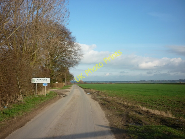 Photo 6"x4" Entering Faxfleet, East Yorkshire Blacktoft c2011