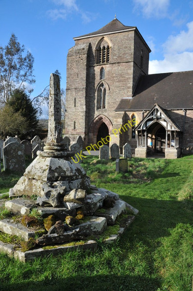 Photo 6"x4" Preaching cross, Ewyas Harold Ewyas Harold c2011 P1