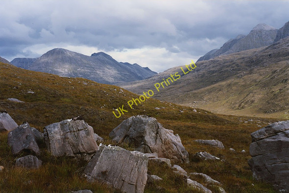 Photo 6"x4" The north side of Coire Mhic Nobuil Fasag c1993