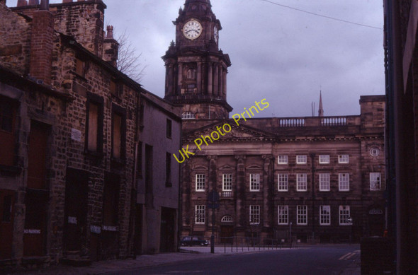 Photo 6"x4" Lucy Street and Town Hall (in 1974) Lancaster c1974