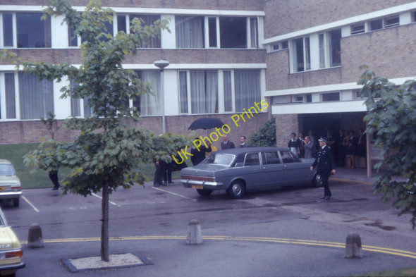 Photo 6"x4" Princess Alexandra arriving at Lancaster University (1974) Bailrigg c1974