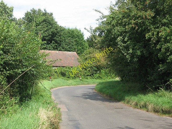 Photo 6"x4" Bend on Low Hill Road Halls Green c2009