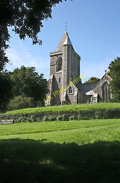 Photo 6"x4" St. Michael Penkevil Church Merther Lane c2009