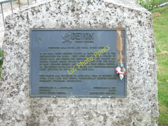 Photo 6"x4" Plaque by Exeter canal bridge Lower Wear c2009