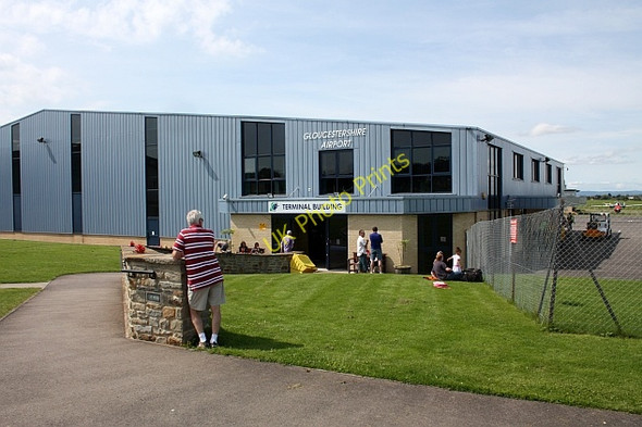 Photo 6"x4" Gloucestershire Airport, terminal building. Bamfurlong\/SO9021 c2009