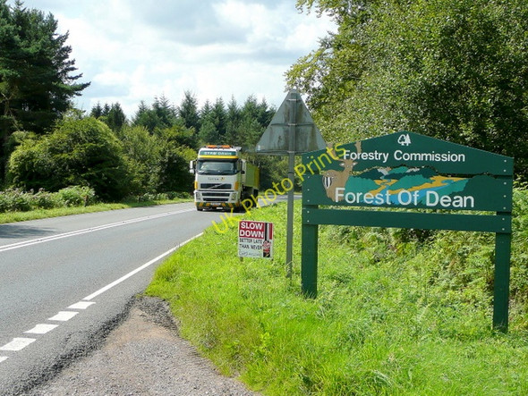 Photo 6"x4" Welcome to the Forest of Dean Harrow Hill\/SO6416 c2009