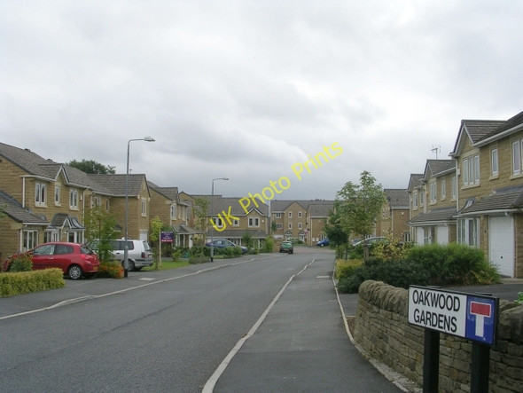 Photo 6"x4" Oakwood Gardens - Beechwood Road Halifax c2009