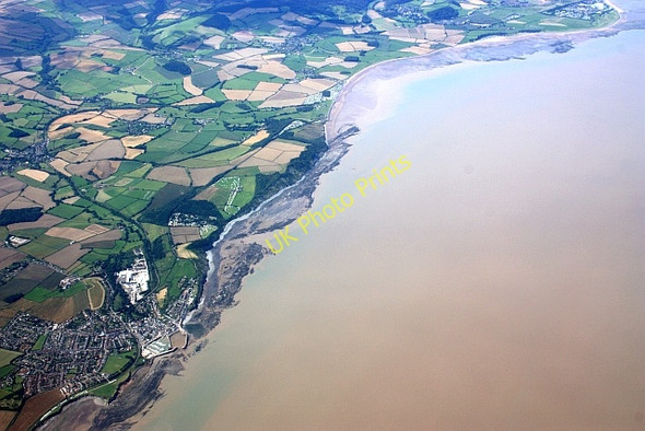 Photo 6"x4" Watchet and Blue Anchor Bay Watchet c2009