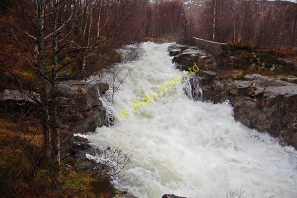 Photo 6"x4" Falls on the Allt Coire Lair Allt Coire L\u00e0ir c2008