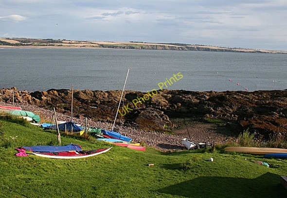 Photo 6"x4" Low Spring Tide at Lunan Bay Inverkeilor c2009