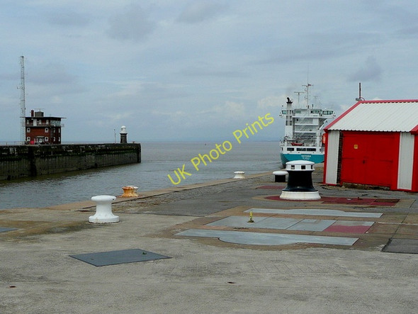 Photo 6"x4" Entrance to Avonmouth Docks Avonmouth c2009