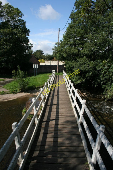 Photo 6"x4" Footbridge, Priest Lane Ripon c2009