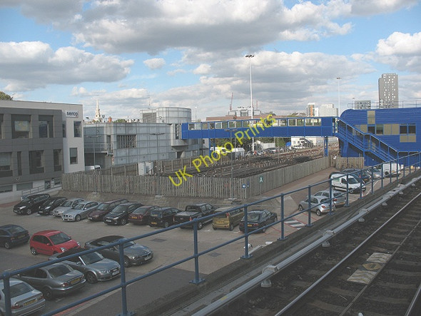 Photo 6"x4" Docklands Light Railway sidings at Poplar Poplar\/TQ3780 c2009