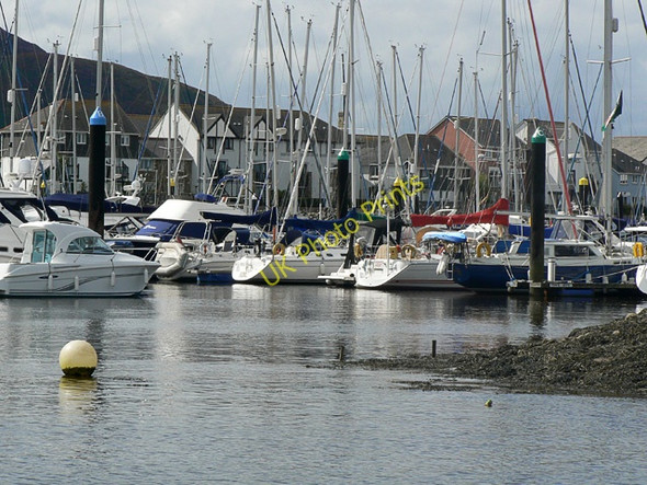 Photo 6"x4" Conwy Marina from the Channel Conwy c2009