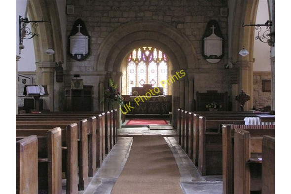 Photo 6"x4" Interior, St Mary's Church, Ilmington Ilmington c2009