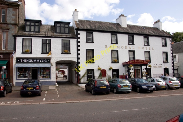 Photo 6"x4" Balmoral Hotel, Moffat Moffat c2009