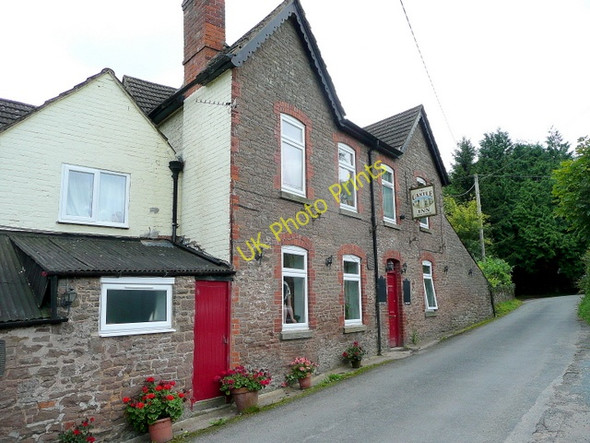 Photo 6"x4" The Castle Inn, Little Birch King's Thorn c2009