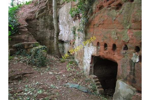 Photo 6"x4" One of the many caves at the Hermitage Bridgnorth c2009