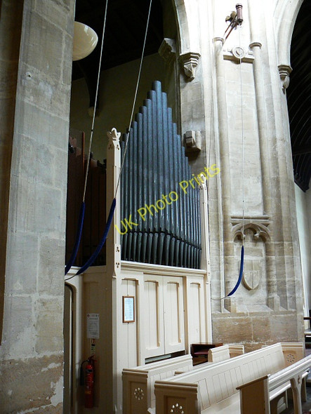 Photo 6"x4" Organ, St Sampson's Church, Cricklade Cricklade c2009