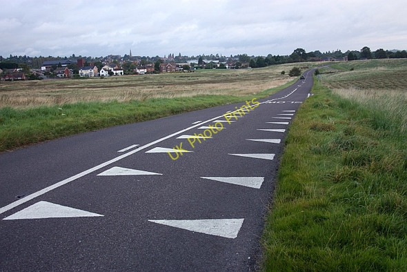Photo 6"x4" Poolbrook Road over Malvern Common Great Malvern c2009