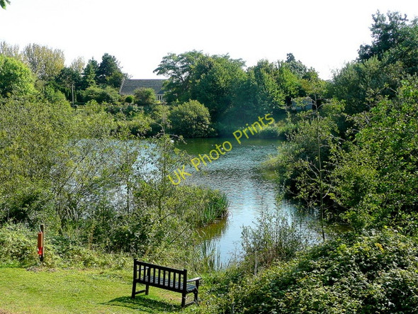 Photo 6"x4" Ornamental pond at Beckford 3 Beckford\/SO9735 c2009
