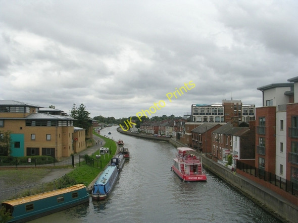 Photo 6"x4" View from University Bridge - Brayford Way Lincoln c2009
