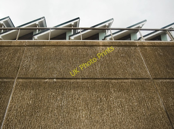 Photo 6"x4" Sea wall, Hornsea Hornsea c2009