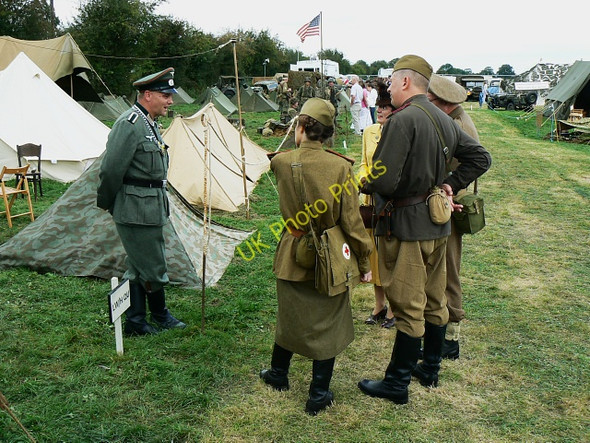 Photo 6"x4" Wartime Weekend 2009 (6), Blunsdon Station Hayes Knoll c2009