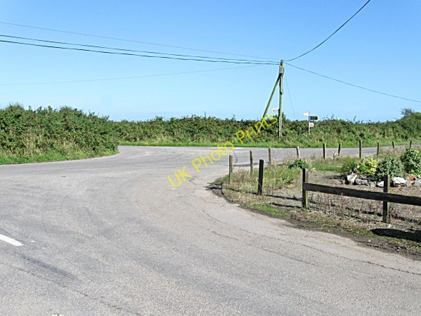Photo 6"x4" Road Junction Churchtown\/W9463 c2009