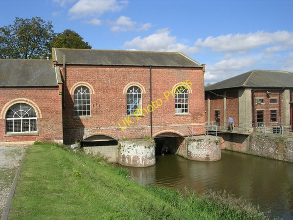 Photo 6"x4" Back of Lade Bank Pumping Station Lade Bank c2009