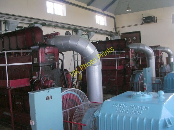 Photo 6"x4" Inside Engine House - Hobhole Pumping Station Scrane End c2009