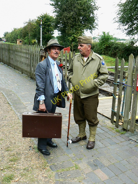 Photo 6"x4" Wartime Weekend 2009 (11), Blunsdon Station Hayes Knoll c2009