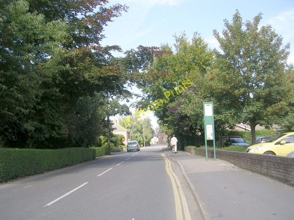 Photo 6"x4" High Street - viewed from Station Road Moulton\/TF3024 c2009