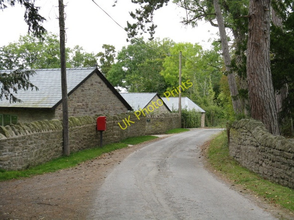 Photo 6"x4" Postbox & Lane, Birley Birley\/SO4553 c2009