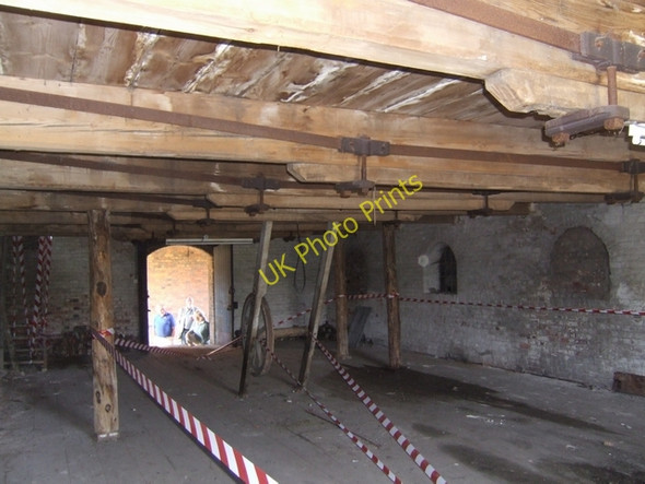 Photo 6"x4" First floor in the warehouse - Wappenshall Wharf Eyton upon the Weald Moors c2009