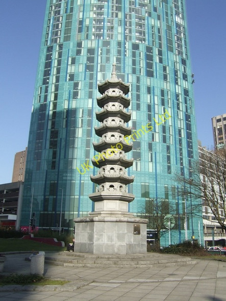 Photo 6"x4" Peace Pagoda Lee Bank c2008