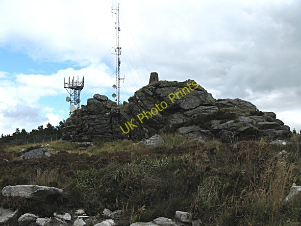 Photo 6"x4" Masts and Trig Pillar Rathnure c2009