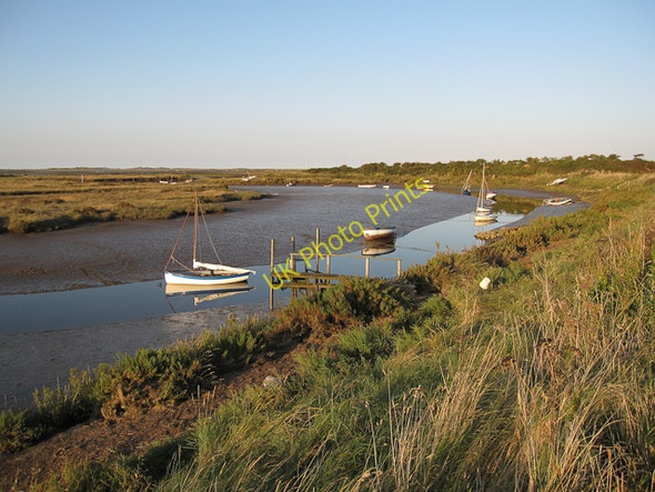 Photo 6"x4" Freshes Creek Stiffkey c2009