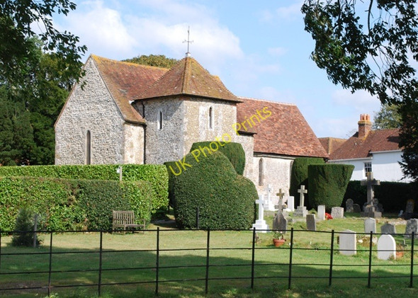 Photo 6"x4" St Andrew's church West Stoke\/SU8208 c2009