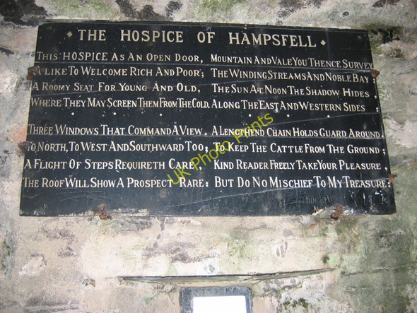 Photo 6"x4" The Hospice at Hampsfell (interior) Grange-Over-Sands c2009
