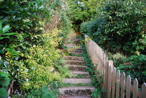 Photo 6"x4" Steps on the footpath to Crockham Hill Crockham Hill c2009