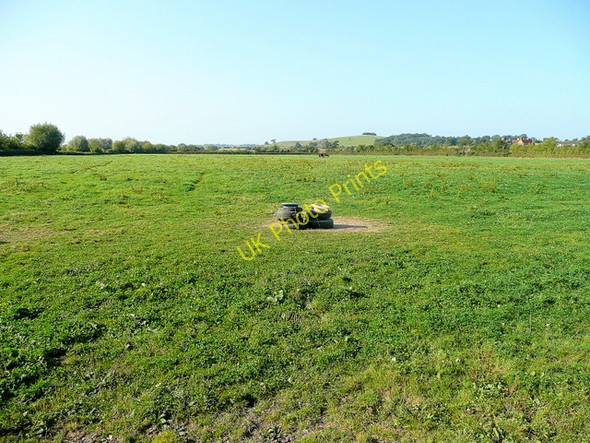 Photo 6"x4" Severn floodplain near Hasfield Hasfield c2009