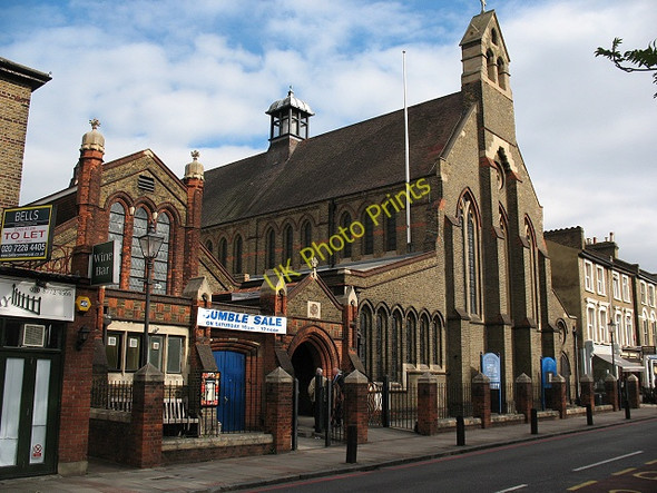 Photo 6"x4" St Mary Magdalene church and hall, Wandsworth Clapham\/TQ2975 c2009