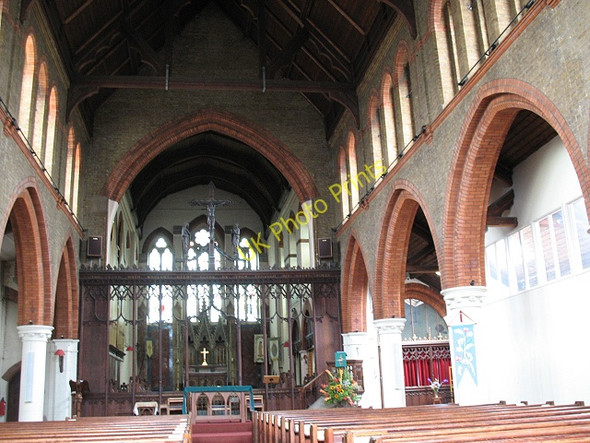 Photo 6"x4" St Mary Magdalene, Wandsworth Common: interior Clapham\/TQ2975 c2009